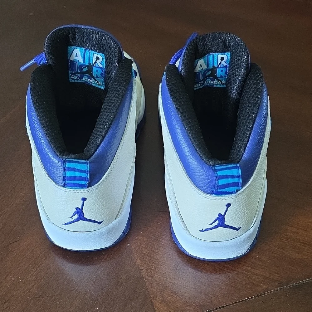 (J46) Mens Air Jordan Sneakers Retro 10 (2016) Sz 9 - Picture 6 of 10
